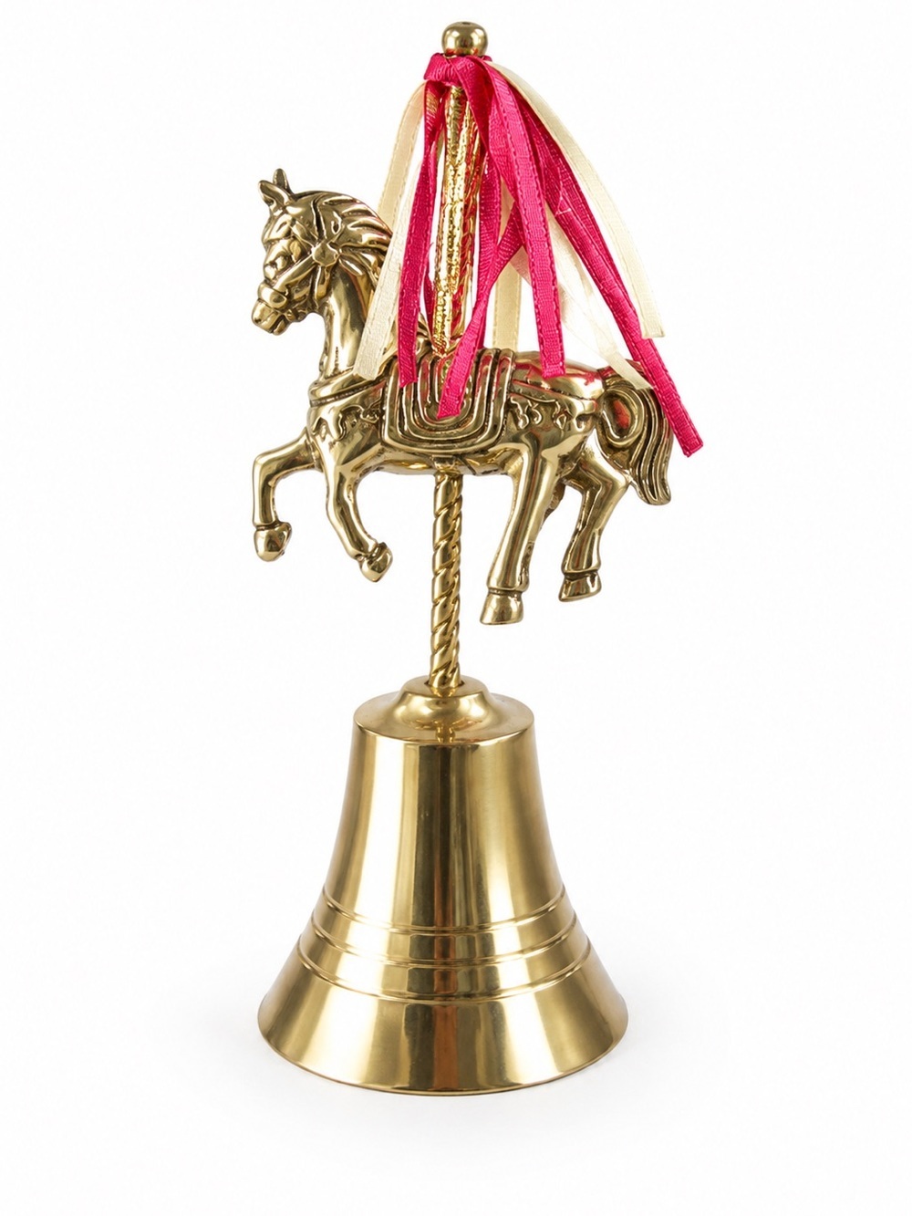 Gold Carousel Horse Bell